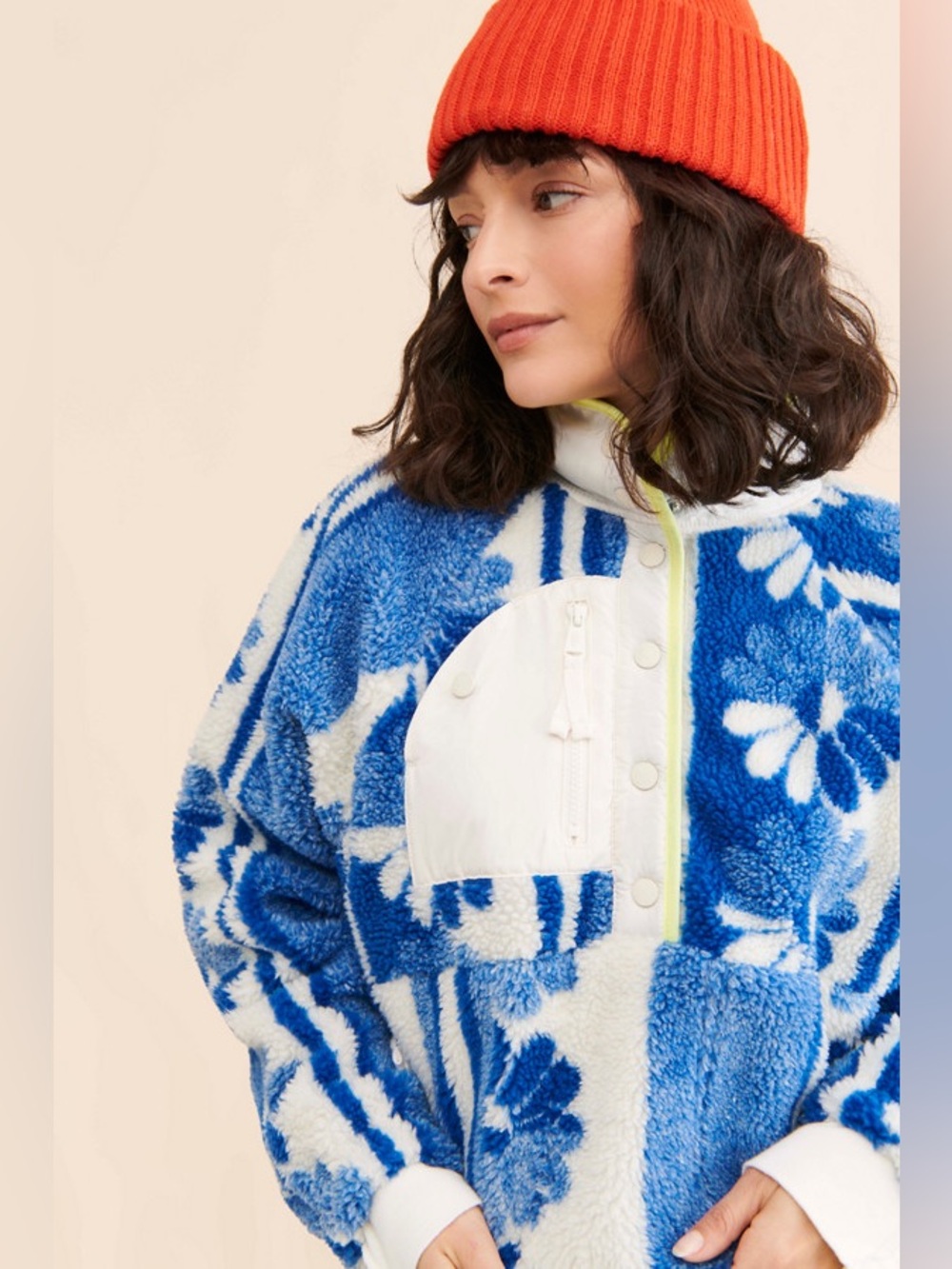 FP Movement by Free People Hit The Slopes Printed Pullover - Picture 2 of 5